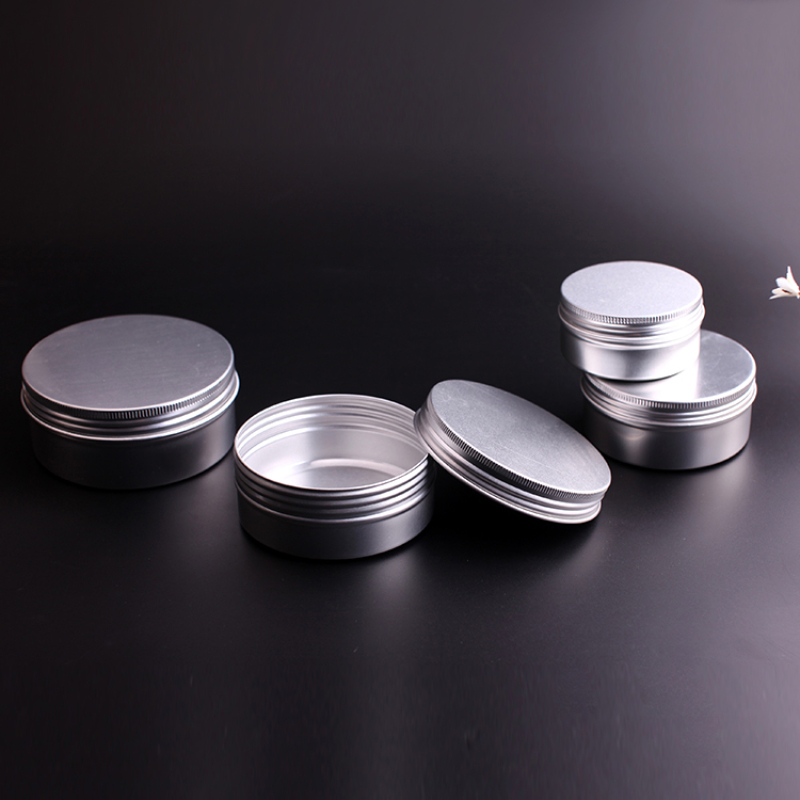 100g 150g 200g Aluminum material cosmetic tin for cream container